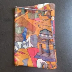 アートパターン 　ストール　レトロ