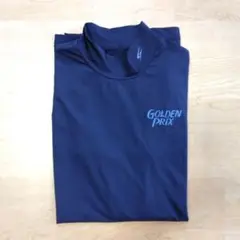 GOLDEN PRIX ネイビー 長袖アンダーシャツ　　ゴルフウェア　M