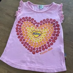 【SANRIO】kittyフリル付タンクトップ　サイズ100