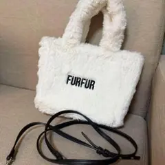 FURFUR エコファートートバッグ ホワイト