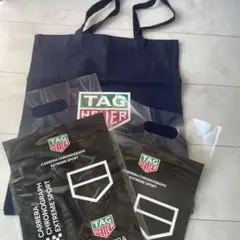 TAG HEUER ネイビー トートバッグ