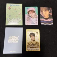 NCT WISH トレカ トレーディングカード ジュヒ リョウ 3点セット
