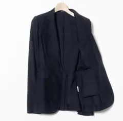 JOSEPHジョセフ春夏向けコットンナイロン高級オンワード長めジャケット単品