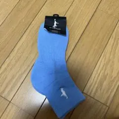 水色 バスケットボール ソックス 22-25cm