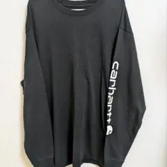 【美品】Carhartt 長袖シャツ XLブラック