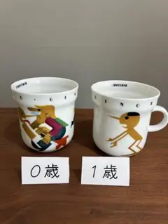 リチャードジノリ　ピノキオ　子供食器 3点　未使用廃盤 リチャードジノリ」のピノキオシリーズ 子ども食器セット 3点