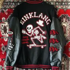 ▣skater 骸骨 スタジャン【STUSSY xgirl XLARGE