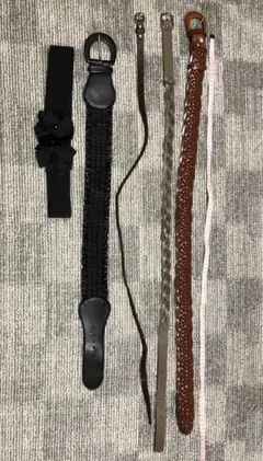 レディースベルト 5本セット