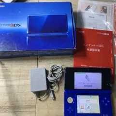 動作確認済み　Nintendo ニンテンドー3DS 本体　ブルー