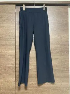 クレージュ　ストレッチパンツ　黒　日本製　38