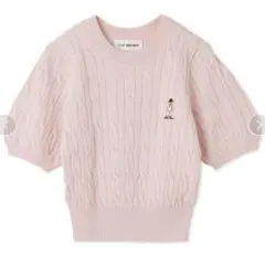 Lilybrown ベアケーブルニットプルオーバー リリーベア