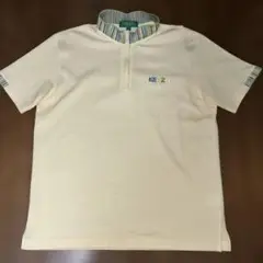 ビンテージ風　KENZO GOLF　ロゴ刺繍　　クリーム色　サイズ2　日本製