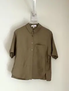 Theory Project ウールレイヨン シャツブラウス