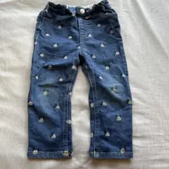 petit main デニムパンツ 90cm