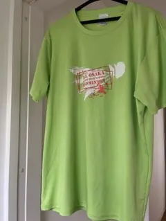 GOSEN バドミントン Tシャツ 黄緑　ALL OSAKA LLサイズ
