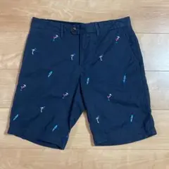 【美品☆】Tommy HILFIGER ブルックリン　刺繍ハーフパンツ　W30
