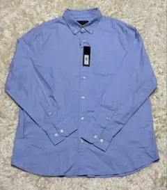 BANANA REPUBLIC OXFORD シャツ Lサイズ ライトブルー
