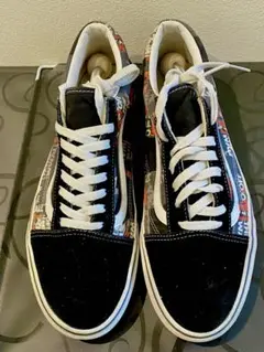 【最終値下げ】Vans Old Skool スニーカー ブラック/マルチカラー