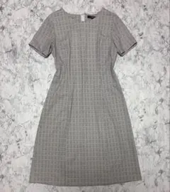 LAUTREAMONTロートレアモン美品モノトーンチェック ワンピースサイズ38