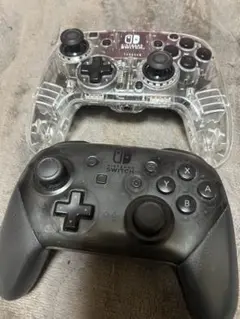 Nintendo Switch Pro Controller 2個　ジャンク