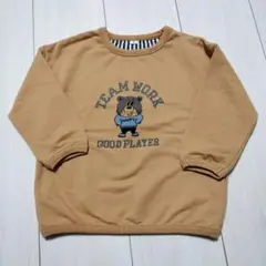 くま長袖Tシャツ　95