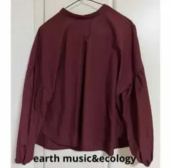 earth music&ecology ブラウス