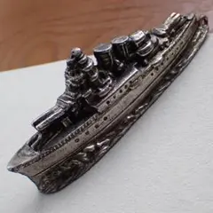 戦艦文鎮 てるづき　箱付き 戦艦文鎮 てるづき 箱付き 美術品・アンティーク・コレクション