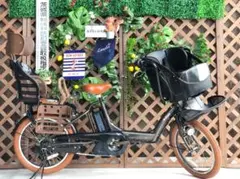 12Ahへ変更可能 強アシスト 子供乗せ 電動自転車 ヤマハ EH 20インチ