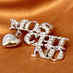 レア　モスキーノ ブローチ　星形　スパイラル　ヴィンテージ　MOSCHINO レア モスキーノ ブローチ 星形 スパイラル ヴィンテージ MOSCHINO