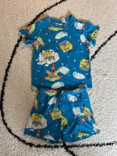 H&M スポンジボム　半袖パジャマ