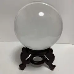 水晶玉 練り水晶 10.1cm 台込み1629g パワーストーン 占い