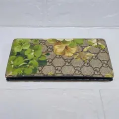 【二つ折り】GUCCI ブルームス 長財布