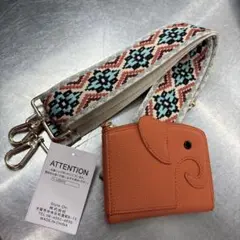 ショルダーストラップandレディース財布　2点セット　新品