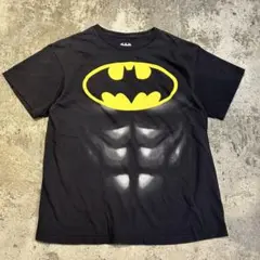 古着 BATMAN バットマン ロゴ プリント Tシャツ L