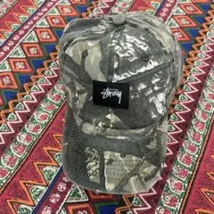 Stussy カモフラージュ ベースボールキャップ