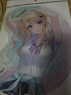 白河月愛/マウスパッド未使用新品 希少品！