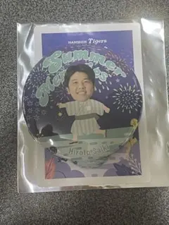 阪神タイガース　才木浩人　シークレット　花火大会缶バッジ