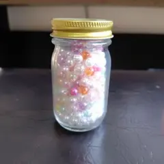 カラフルビーズ　瓶入り