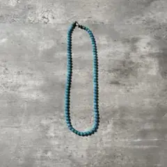 【90s_vintage】Turquoise Beads Necklace 古着