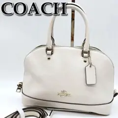 良品☆COACH コーチ 2way ショルダーバッグ ミニシエラ ドーム型
