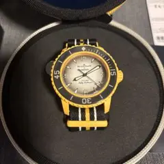 Blancpain X Swatch PACIFIC OCEAN 黄色 腕時計