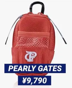 新品■9,790円【パーリーゲイツ】ポーチ　ボール入れ　小物入れ