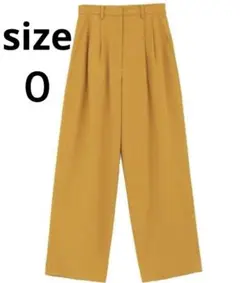 CLANE BASIC TUCK PANTS
