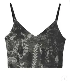MEDI TROMPE L’OEIL LACE PRINT BRA TOP M