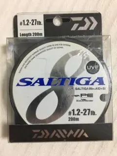 ソルティガ8ブレイド1.2号 27lb 200m