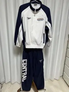 Speedo セントラルスポーツジャージ上下セット SSサイズ競泳選手サイン入り