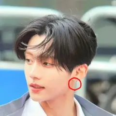 サンウォン着用 ピアス　イヤリング　ボイプラ　traineea kpop　韓国