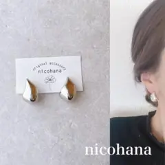 ▼No. 156 シルバーピアス×しずく型♡