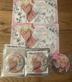 士道龍聖 まとめ売りブルーロック flower crown ブルーロック展 缶バ