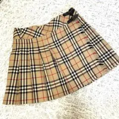 BURBERRY LONDON バーバリー ノバチェック ミニスカート 36